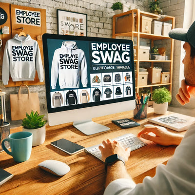 Level Up Your Remote Team’s Vibe with an Online Employee Swag Store
