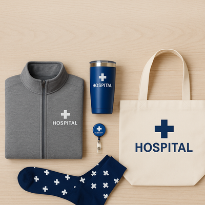 Branded Merch for Hospital Staff That Inspires, Motivates, and Builds a Thriving Healthcare Culture