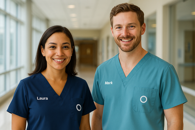 Custom Scrubs That Work as Hard as You Do And Look Good Doing It