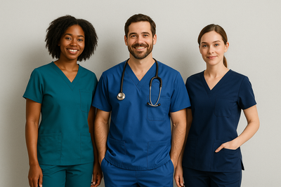 Custom Scrubs That Bring Comfort, Confidence, and Cohesion to Your Workplace