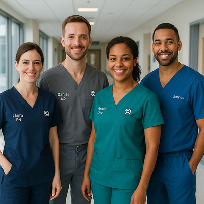 Custom Scrubs Are Changing the Way Healthcare Teams Work Feel and Represent Their Brand