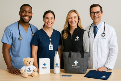 The Secret to Happier Teams and Memorable Care? Medical Company Swag