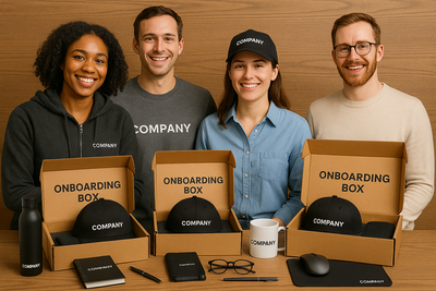 Onboarding Swag for New Employees That Sparks Excitement and Builds Culture