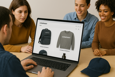 Why Your Next Competitive Edge is an Online Company Swag Store