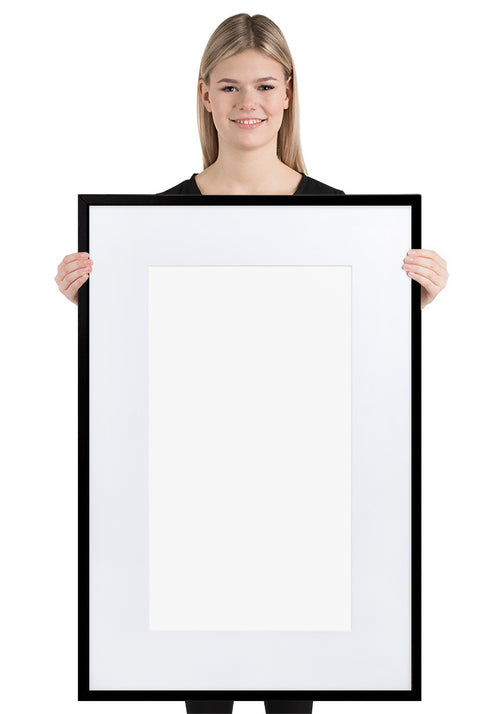 Matte Paper Framed Poster With Mat