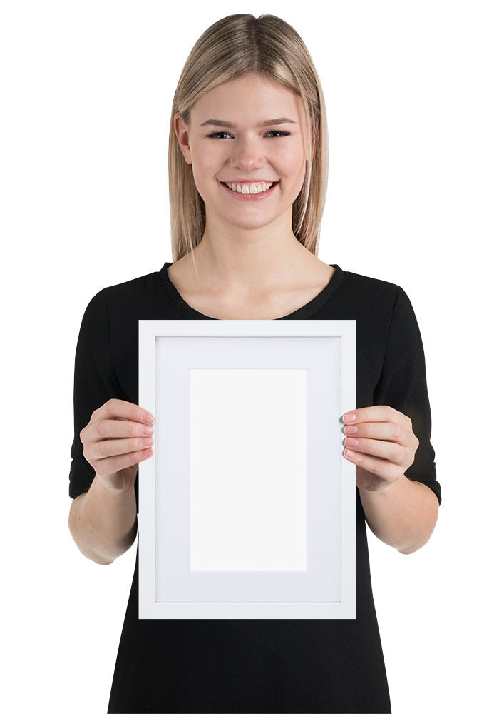 Matte Paper Framed Poster With Mat