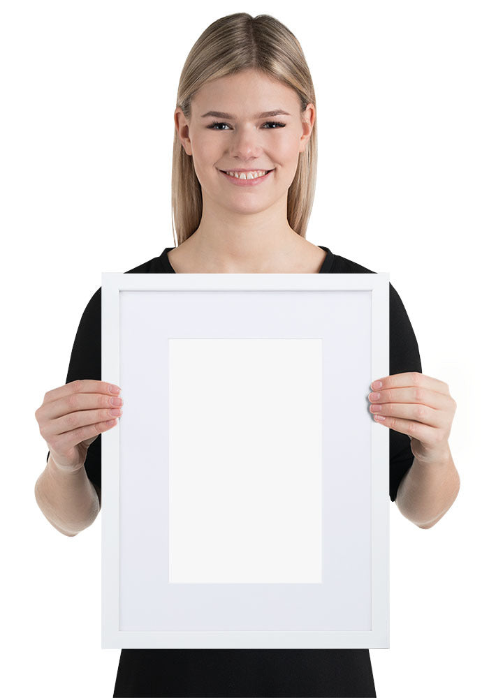 Matte Paper Framed Poster With Mat