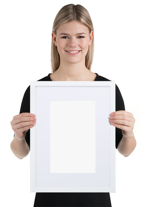 Matte Paper Framed Poster With Mat