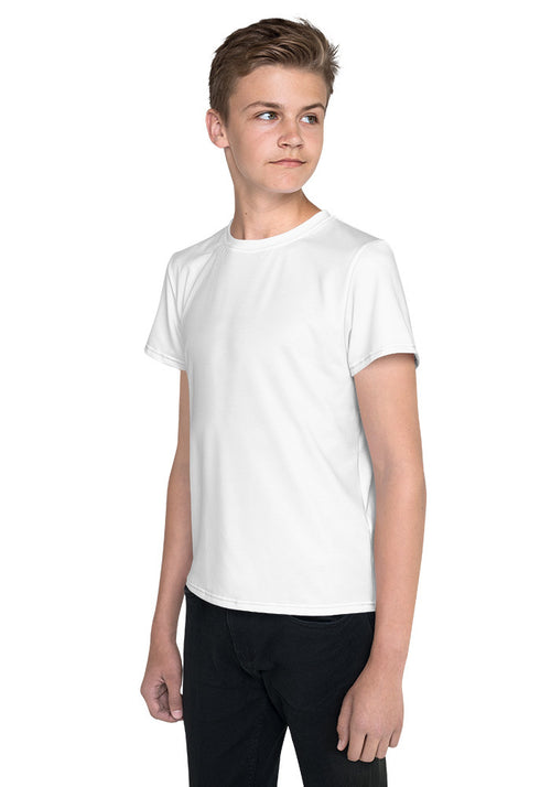 All-Over Print Youth Crew Neck T-shirt