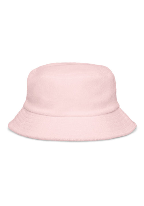 Unstructured Terry Cloth Bucket Hat