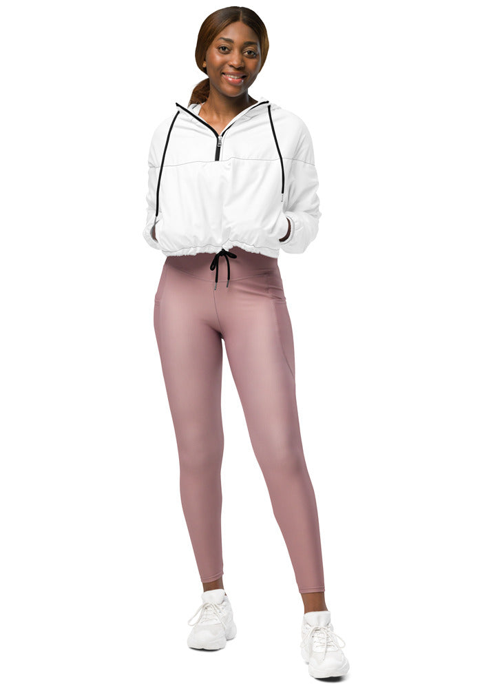 All-Over Print Women's Cropped Windbreaker