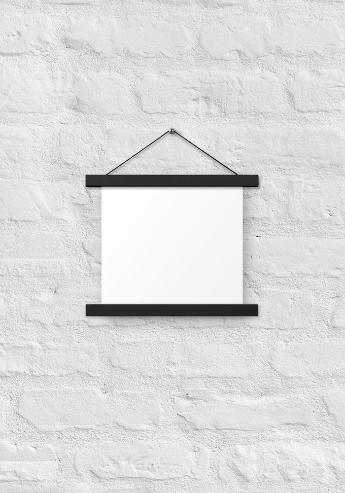 Enhanced Matte Paper Poster With Hanger