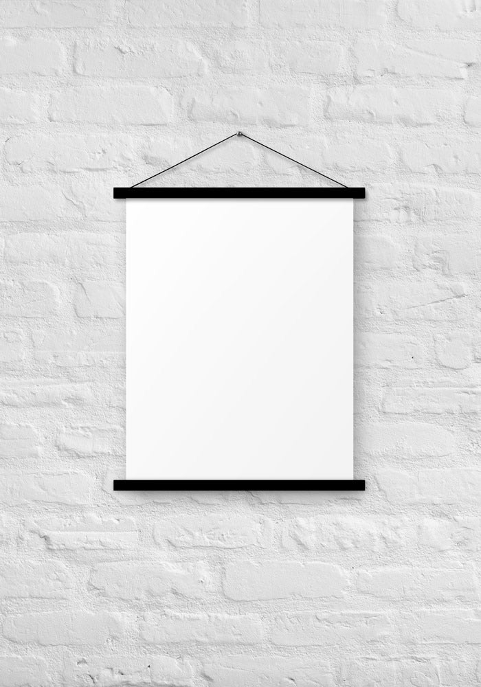 Enhanced Matte Paper Poster With Hanger