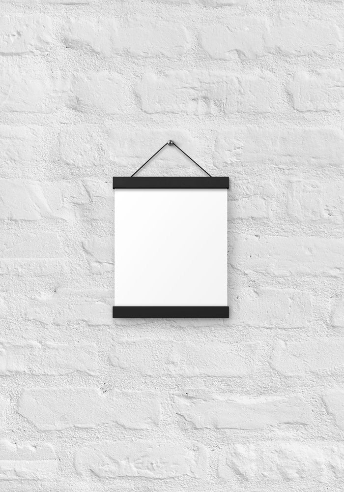 Enhanced Matte Paper Poster With Hanger