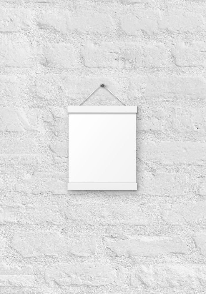 Enhanced Matte Paper Poster With Hanger