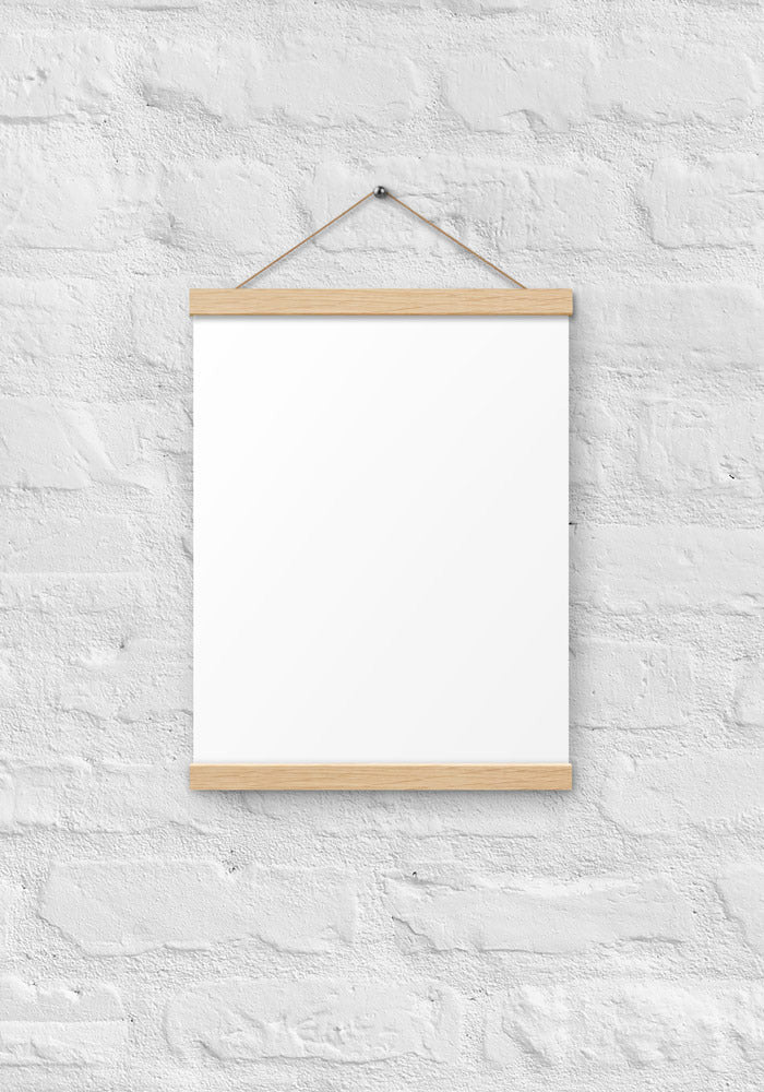 Enhanced Matte Paper Poster With Hanger