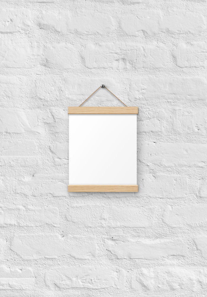 Enhanced Matte Paper Poster With Hanger
