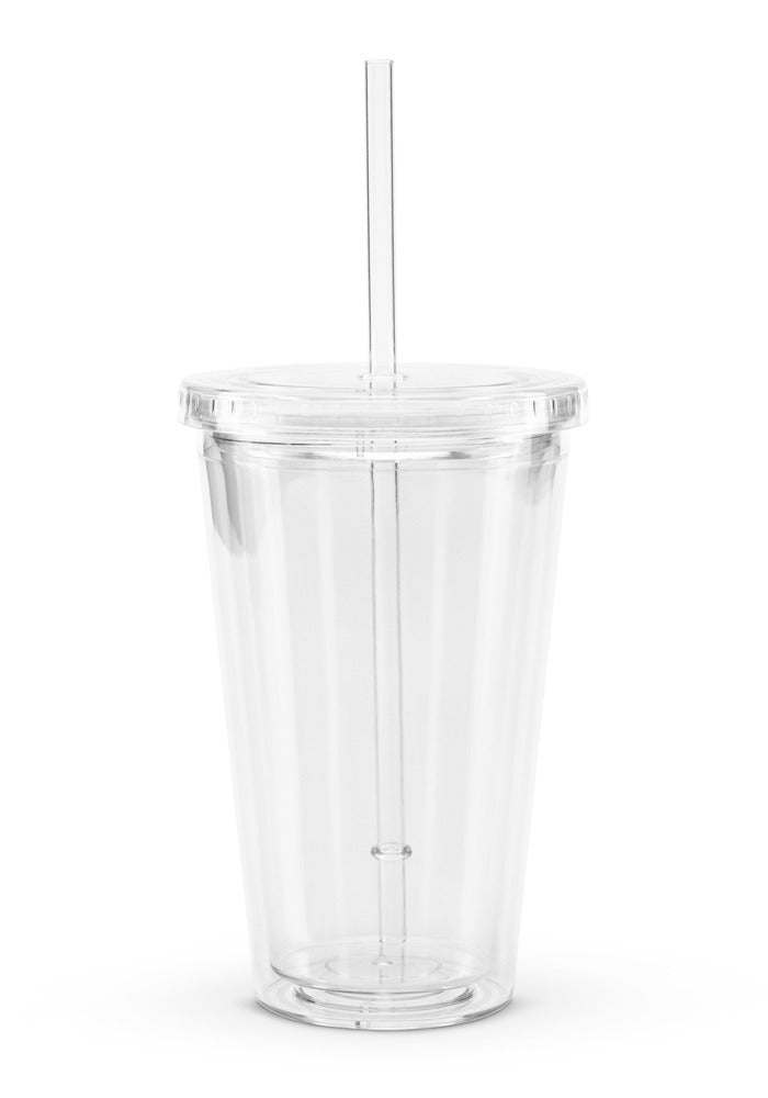Double Wall Clear Plastic Tumbler