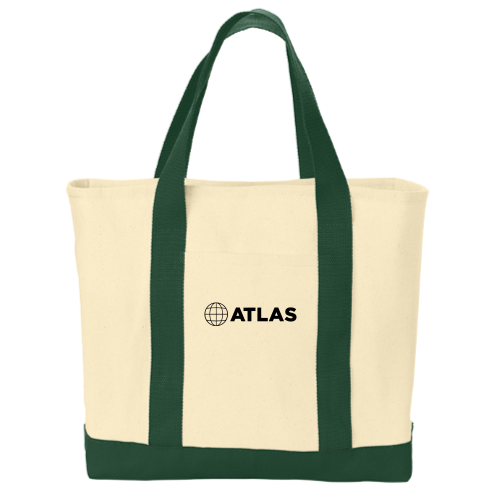 Atlas Lift Tech Sample Store - Port & Company 2 Tone Shopping Tote v3