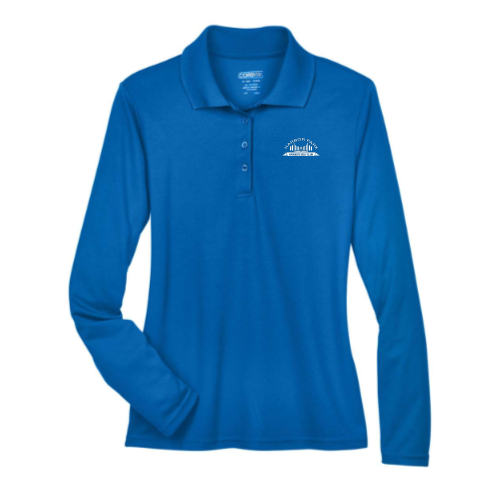 Harbor Park Women's Golf Club - CORE365 Women's Pinnacle Performance Long Sleeve Pique Polo v2