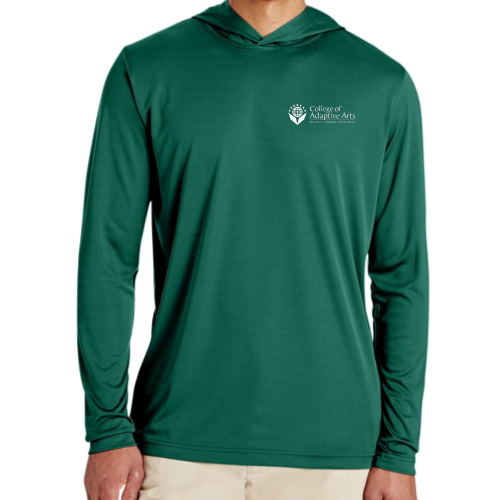 College of Adaptive Arts - Men's Zone Performance Hooded T-Shirt