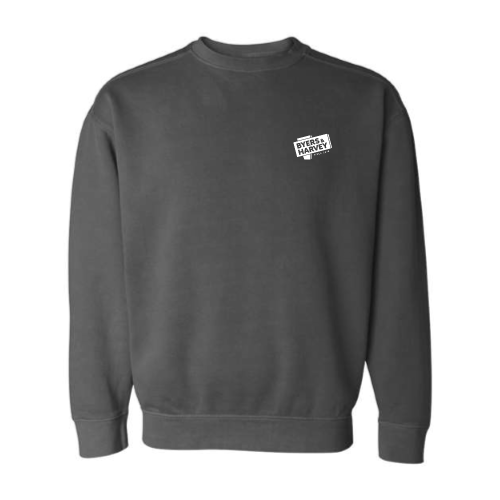 ByersandHarvey - Embroidered Comfort Colors Pigment-Dyed Crewneck Sweatshirt v1
