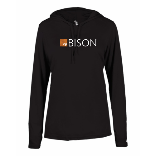 29Bison B-Core L/S Women's Hood Tee