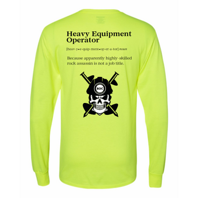 RocEquipmentEmployee - Workwear Long Sleeve Pocket T-Shirt