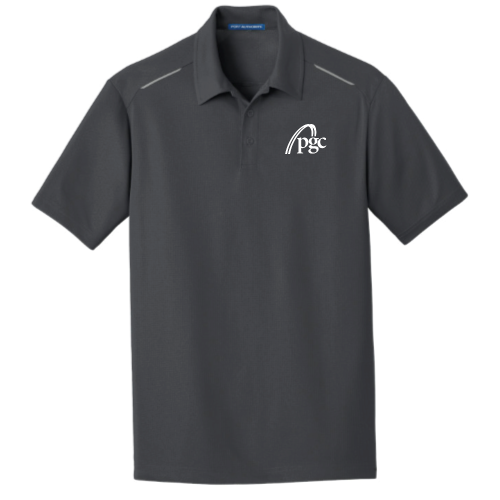 PGC - Port Authority Pinpoint Mesh Polo
