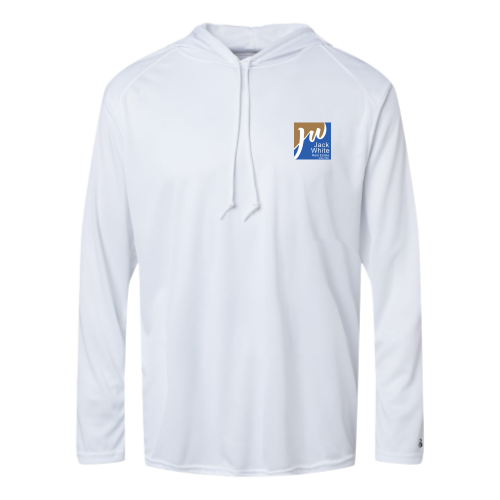 Jack White Real Estate- B-Core Long Sleeve Hooded T-Shirt v2