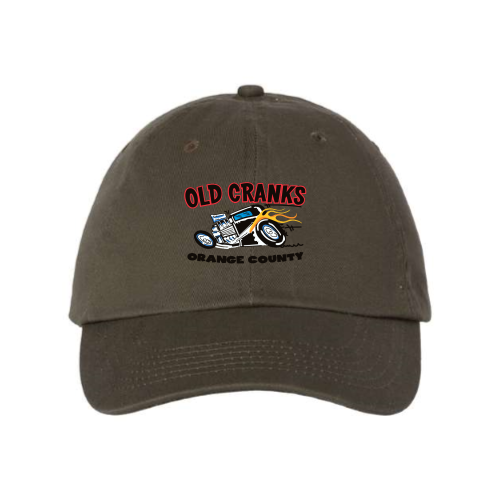 OldCranks - Adult Bio-Washed Unstructured Cap v1