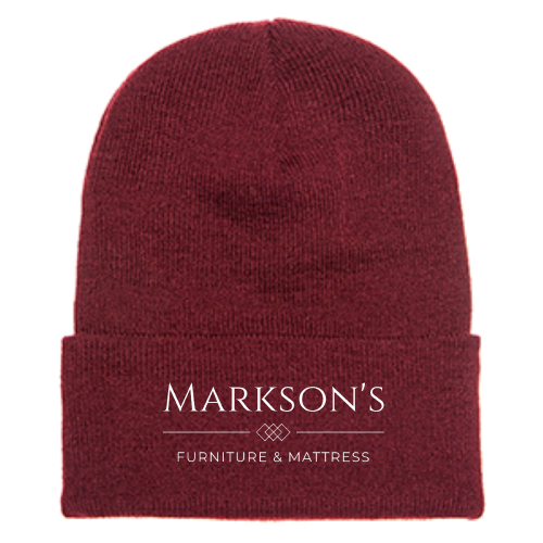 MarksonsFurniture - Adult Cuffed Knit Beanie