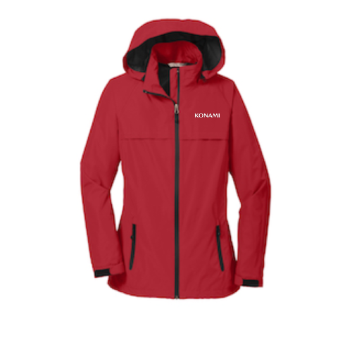 Konami - Port Authority Ladies Torrent Waterproof Jacket Red