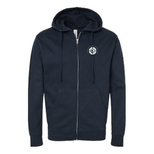 Charleston Veterinary - Midweight Full-Zip Hooded Sweatshirt