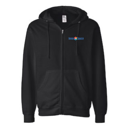 Innerspace Independent Trading Midweight Full-Zip Hooded Sweatshirt
