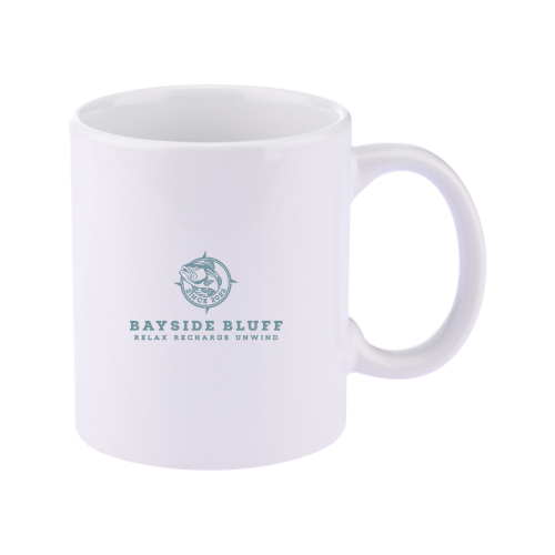 BaysideBluff - 11oz Basic C Handle Ceramic Mug