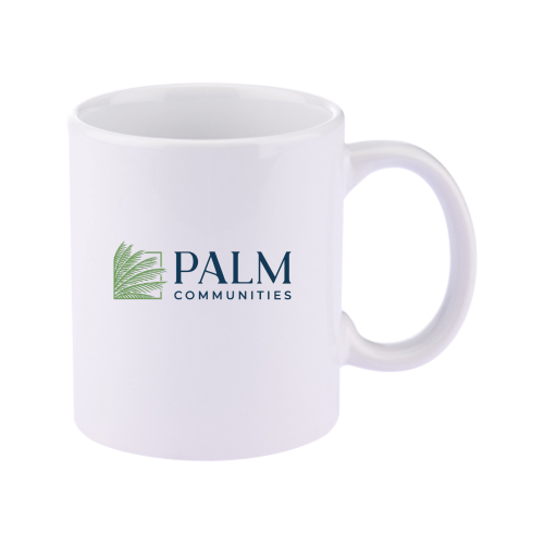RentPalm - 11oz Basic C Handle Ceramic Mug v1