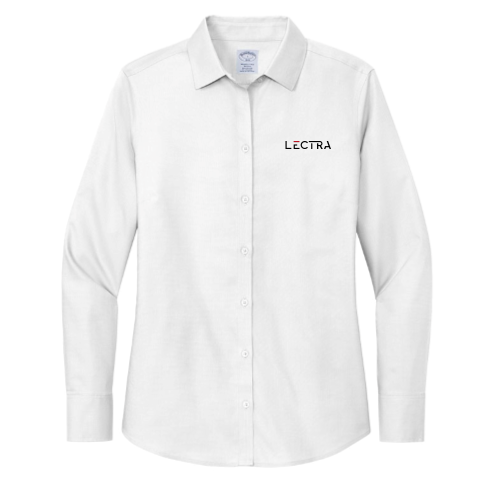 Lectra - Brooks Brothers - Women's Wrinkle-Free Stretch Nailhead Shirt - White