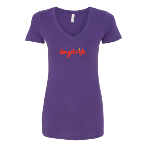Angelwish Next Level Womens V-Neck 1540