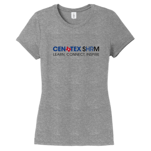 CentexSHRM - District Made Ladies Perfect Weight Crew Tee v2