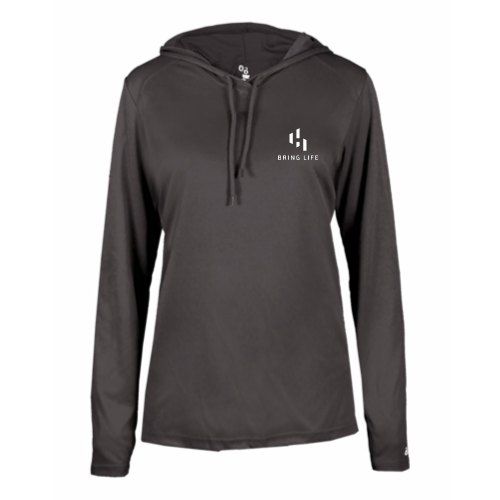 HurleyDev -B-Core L/S Women's Hood Tee