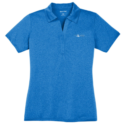 FirstLutheranChurch - Sport-Tek Ladies Heather Contender Polo