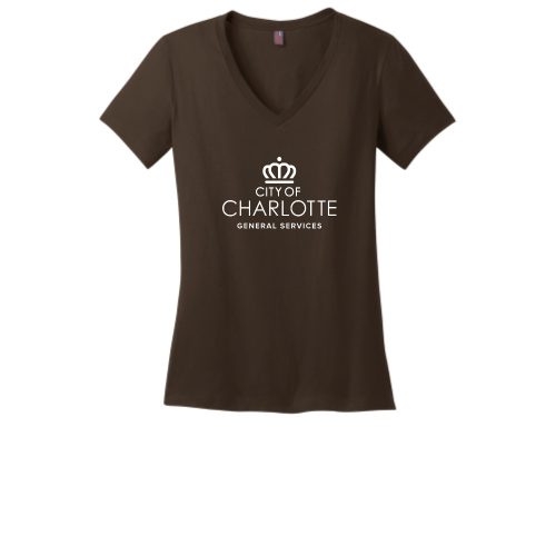CCGS - District Made Ladies Perfect Weight V-Neck Tee