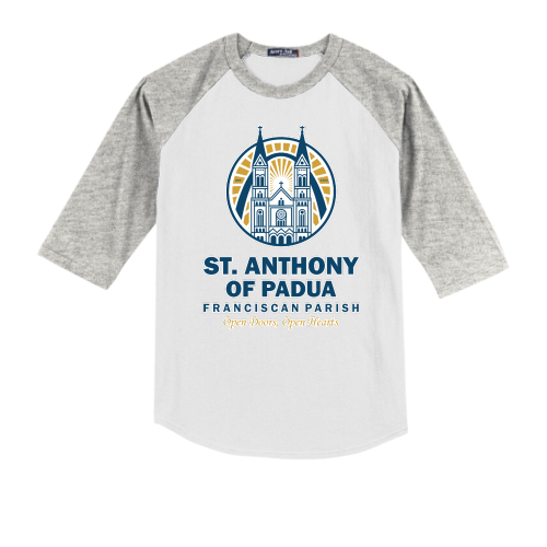 St. Anthony of Padua - Sport-Tek Youth Colorblock Raglan Jersey