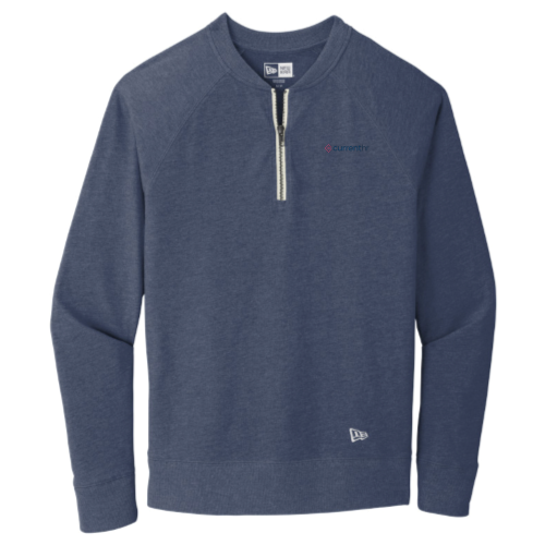 CurrentHR - New Era Men's Sueded Cotton Blend 1/4-Zip Pullover