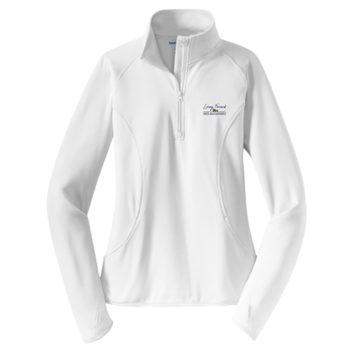 LivingForward - Sport-Tek Ladies Sport-Wick Stretch 1/2-Zip Pullover v2