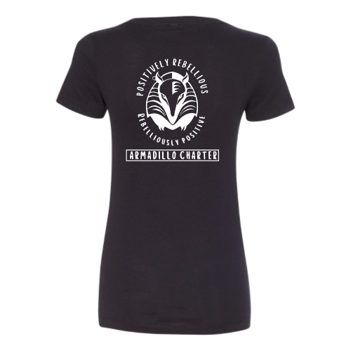 ArmadilloCharter - Next Level Women's Ideal V-Neck T-Shirt
