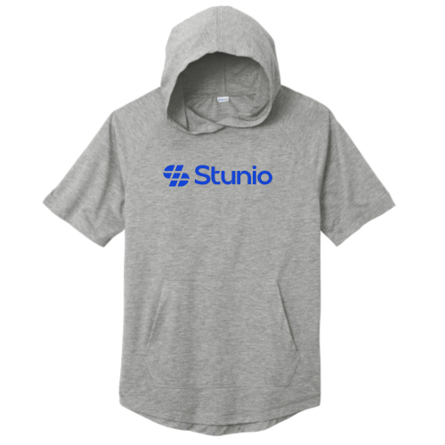 Stunio - Sport-Tek PosiCharge Tri-Blend Wicking Short Sleeve Hoodie v1
