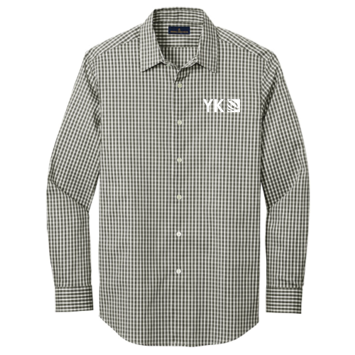 YK - Brooks Brothers - Men's Tech Stretch Pattern Shirt