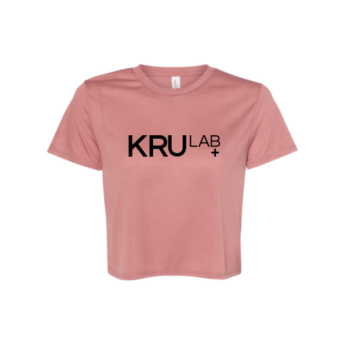 KRU PT - Ladies' Flowy Cropped T-Shirt